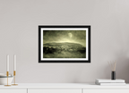 15 x 10″, Black Oak Frame Monhegan